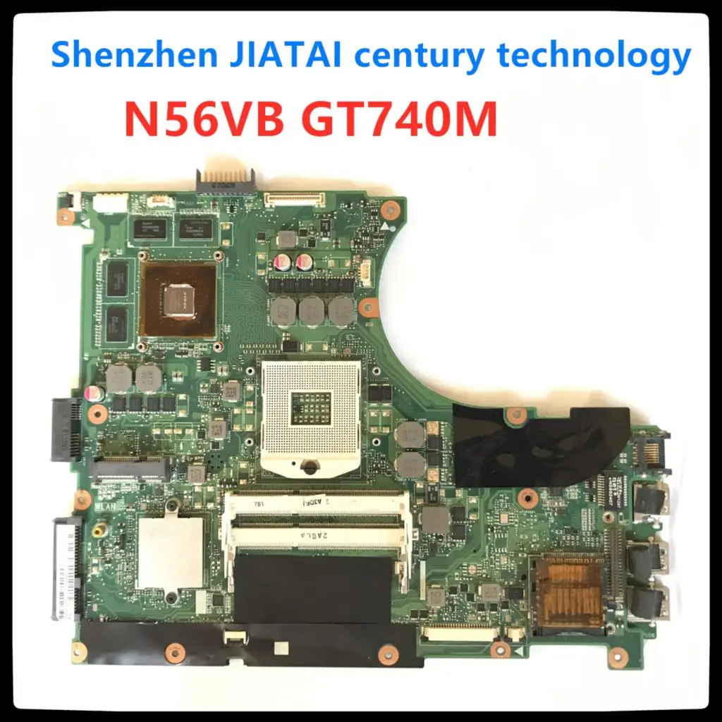Материнская плата N56VB для ноутбука ASUS N56V N56VZ N56VJ N56VV N56VM материнская GT740M REV 2 3 100%