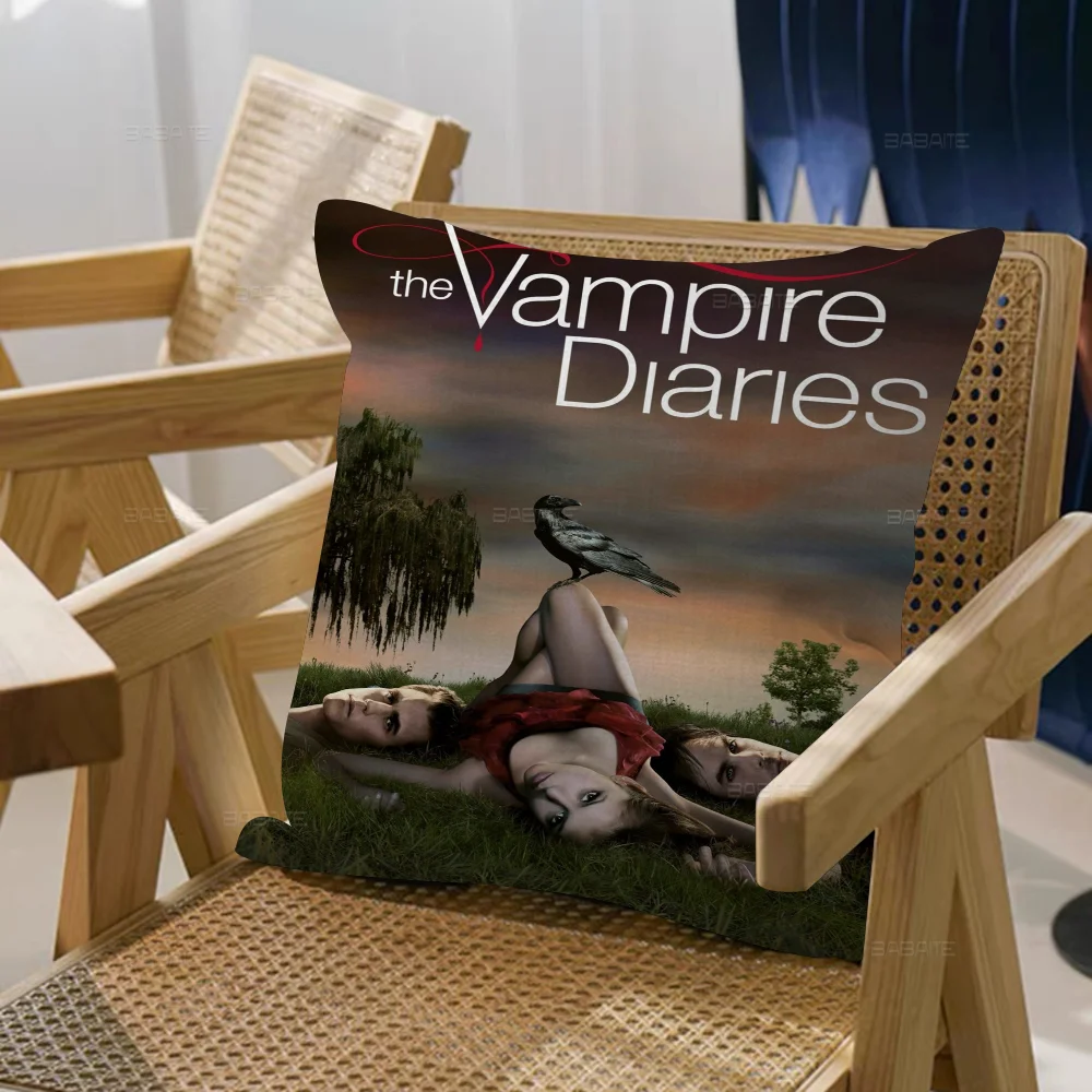 Подушка Дневники вампира подарок украшение для дома и офиса подушка спальни