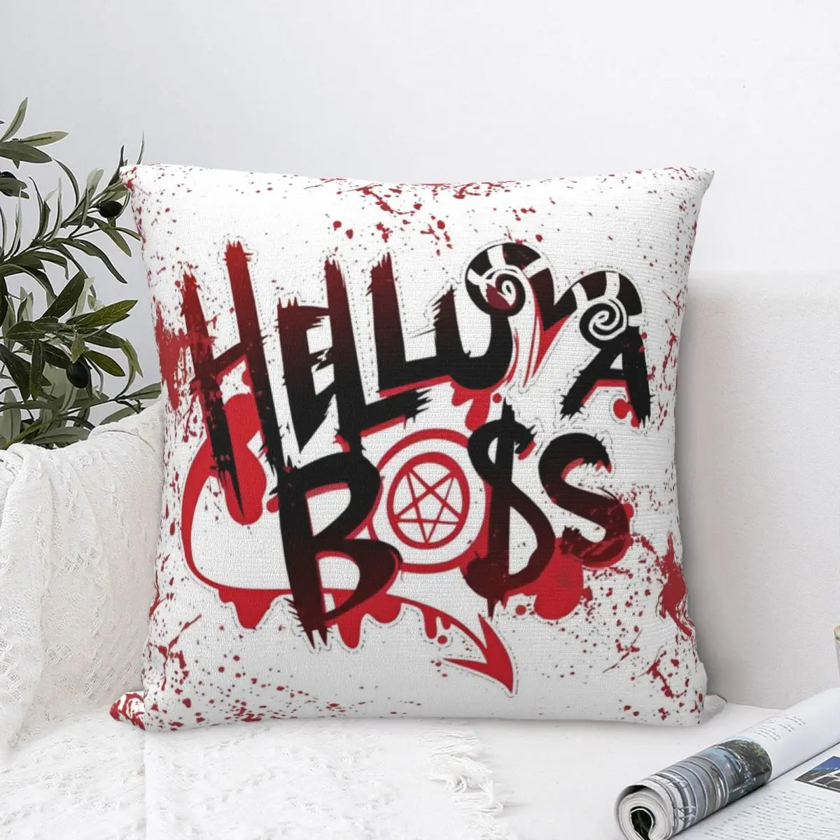 H-Helluva-Boss наволочка из полиэстера для дивана музыкальная комедия новинка домашний