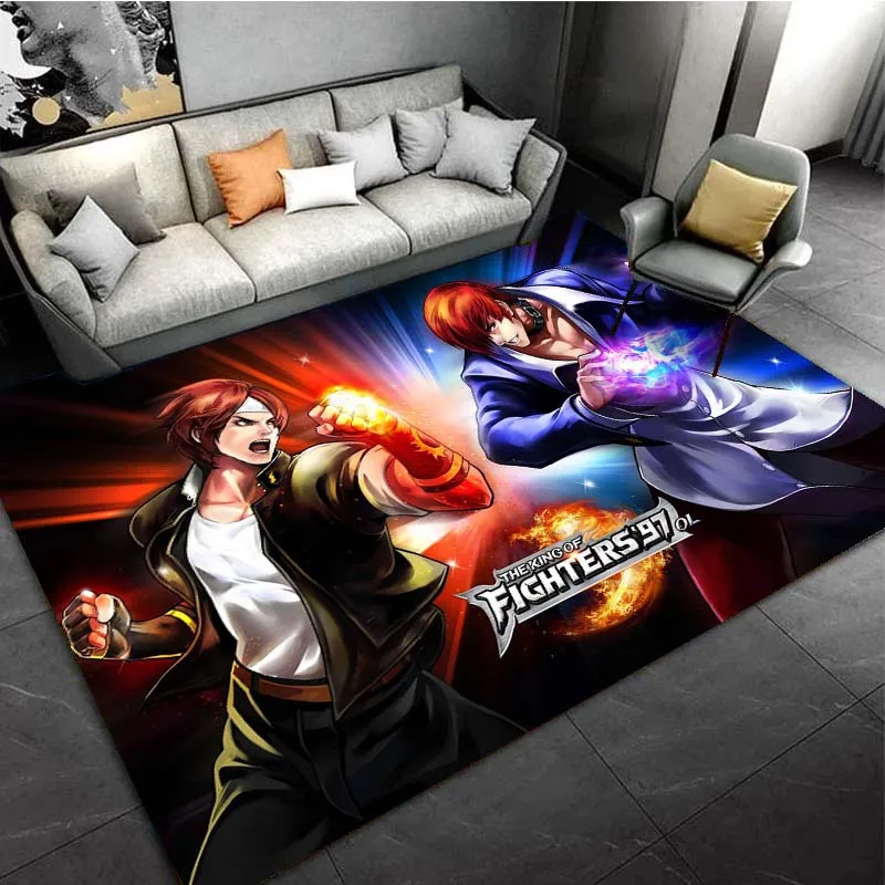Классические ретро коврики King of Fighter для игровой зоны декоративный ковер