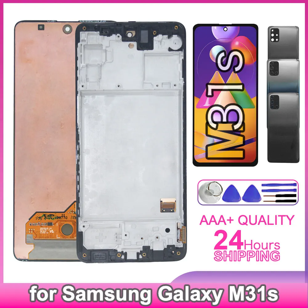 Фото Дисплейный модуль (LCD) с тачскрином для Samsung Galaxy M31s M317F, замена экрана для Samsung M31s M317F №1