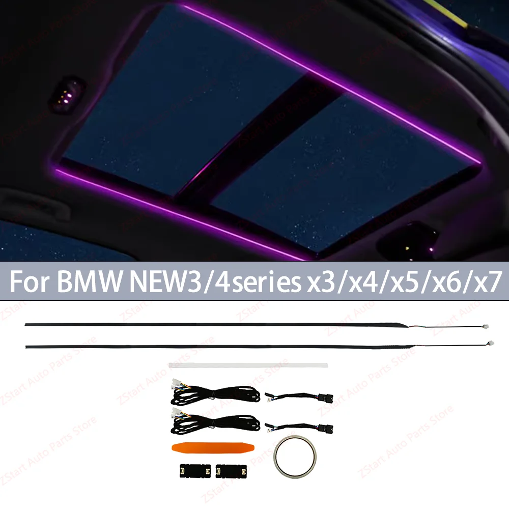 

11-цветная Светодиодная Подсветка Потолка Для BMW Серии G20 G30 G01 G05 X3 X4 X5 X6 X7 С Панорамной Крышей