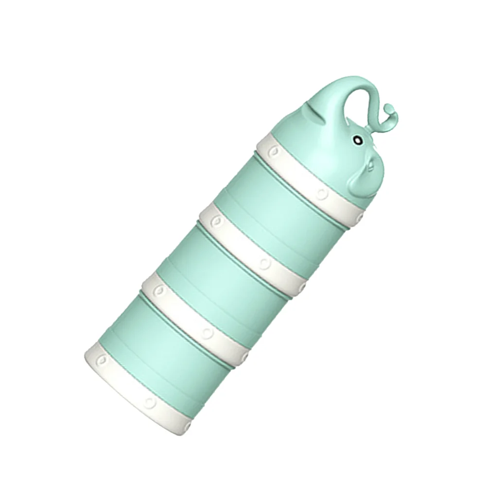 Коробка для детского сухого молока с рисунком слона 3-слойный портативный