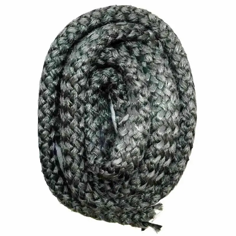 

Прокладочная веревка для плиты, пропитанная графитом Стекловолоконная веревка для уплотнения цемента при высокой температуре, комплект сменных прокладок для дровяных печей