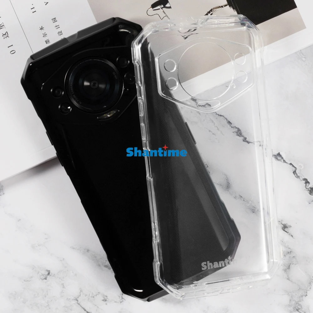 Мягкий чехол + комплект из закаленного стекла защитные пленки для экрана Doogee S Cyber