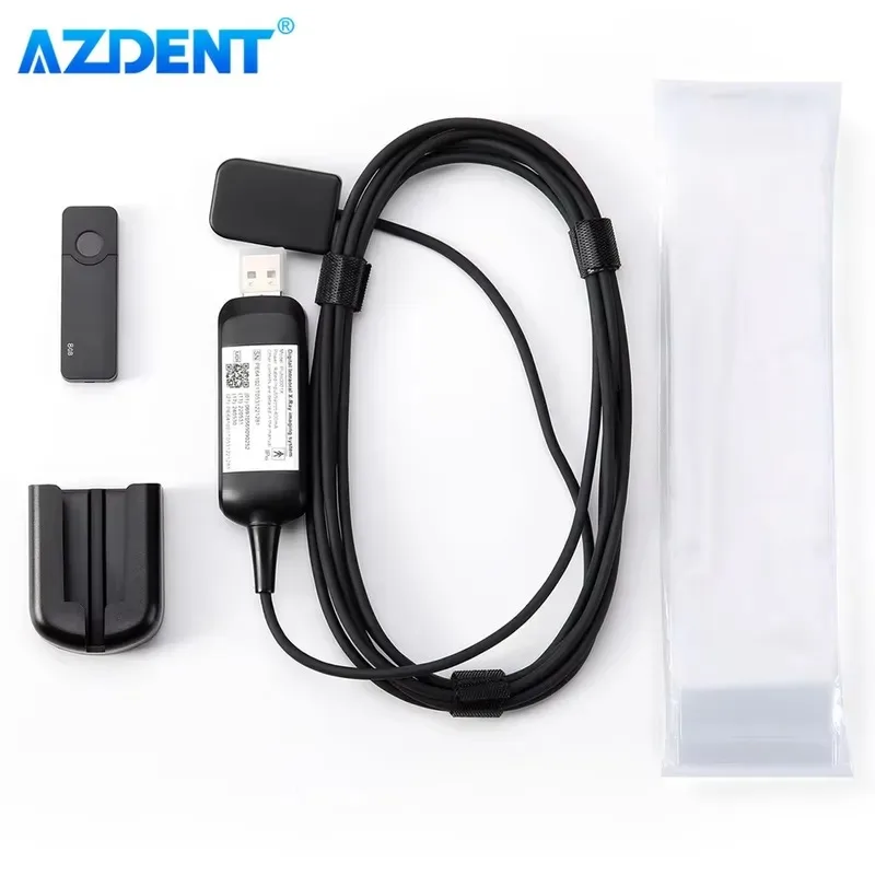 Фото Рентгеновский радиовизиограф AZDENT Sensor, внутриротовая цифровая система рентгеновской визуализации с инструментами для получения HD-изображений. №1