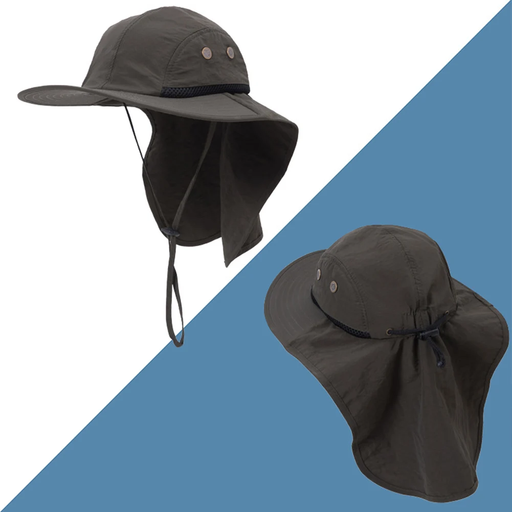 

Jungle Hat Bucket Hat UPF50+ 1 Pcs 56-60cm About 100g Cycling Fashion Replacement Ripstop Cape Sun Protection Hat