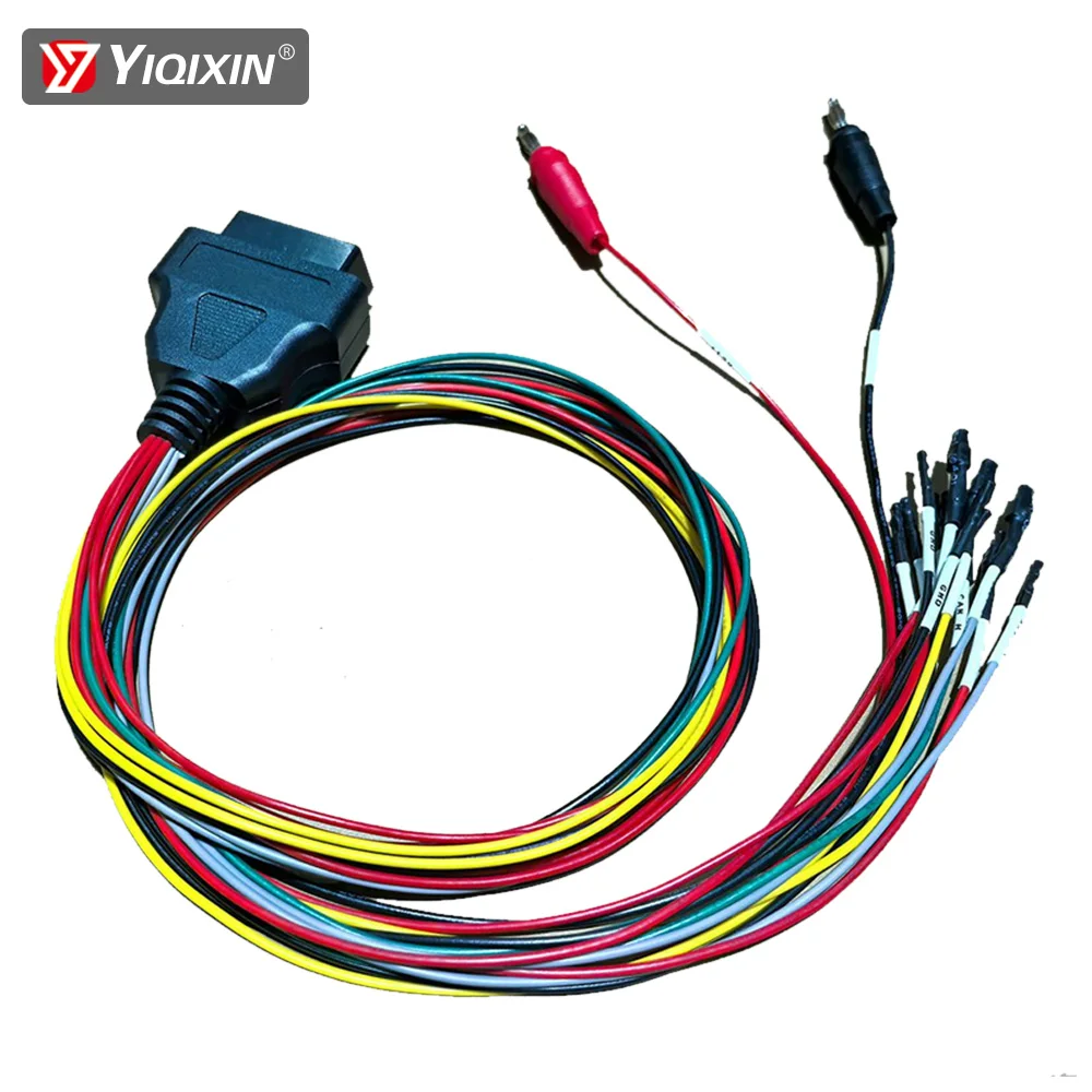 

Универсальный соединительный кабель ECU, диагностический адаптер OBD2, MPPS, OBD Breakout, интерфейсный кабель Tricore, распиновка ЭБУ, переключатель 12 В, в комплект