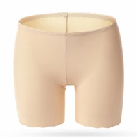 women safety short panties seamless ice silk white female short pants under skirt shorts beige tights summer underwear cotton