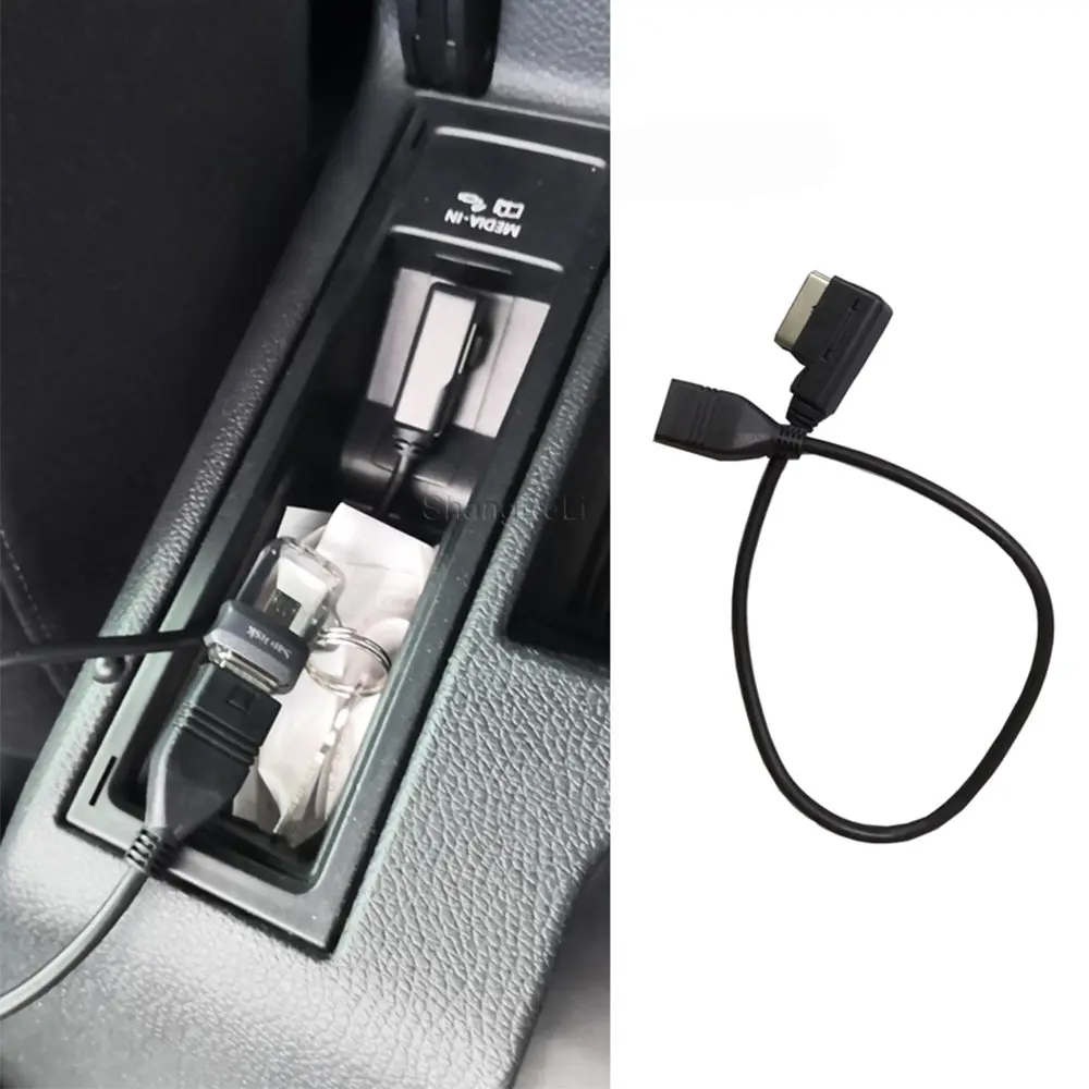 

Автомобильный медиа-интерфейс AMI MMI USB AUX кабель музыкальный адаптер для Audi A3 8V S3 A4 B6 B7 B8 A6 C6 C7 Q5 Q7
