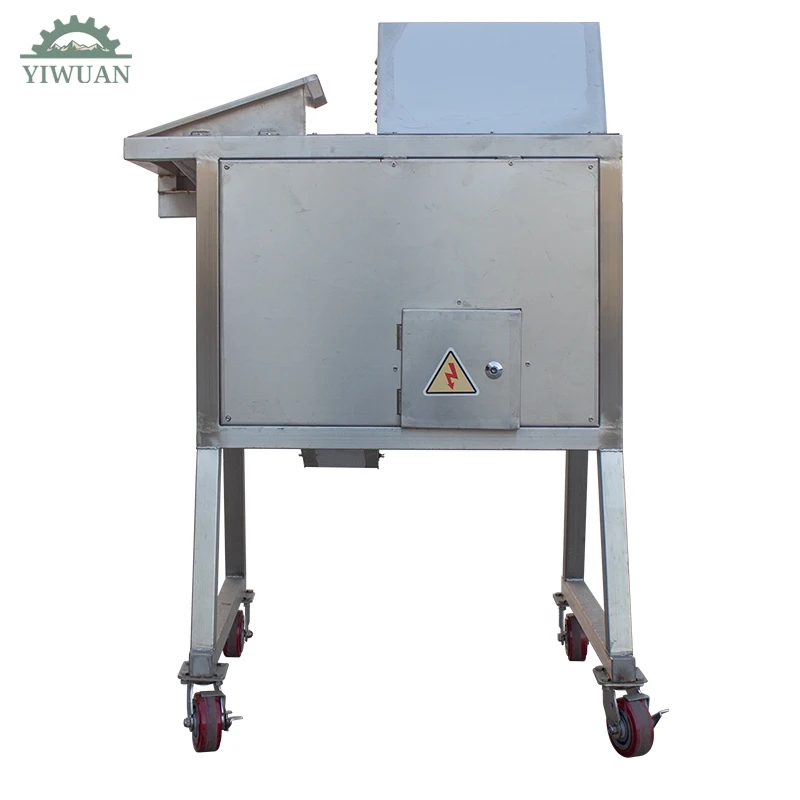 Промышленная машина для нарезки кокоса кубиков кокосового пилинга