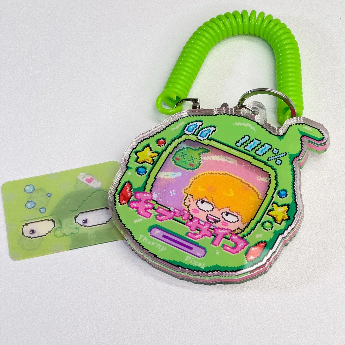 Аниме Mob Psycho 100 Mobu Saiko Hyaku Kageyama Shigeo Ritsu Косплей Raster Card Charm Мультфильм Grating Fiche