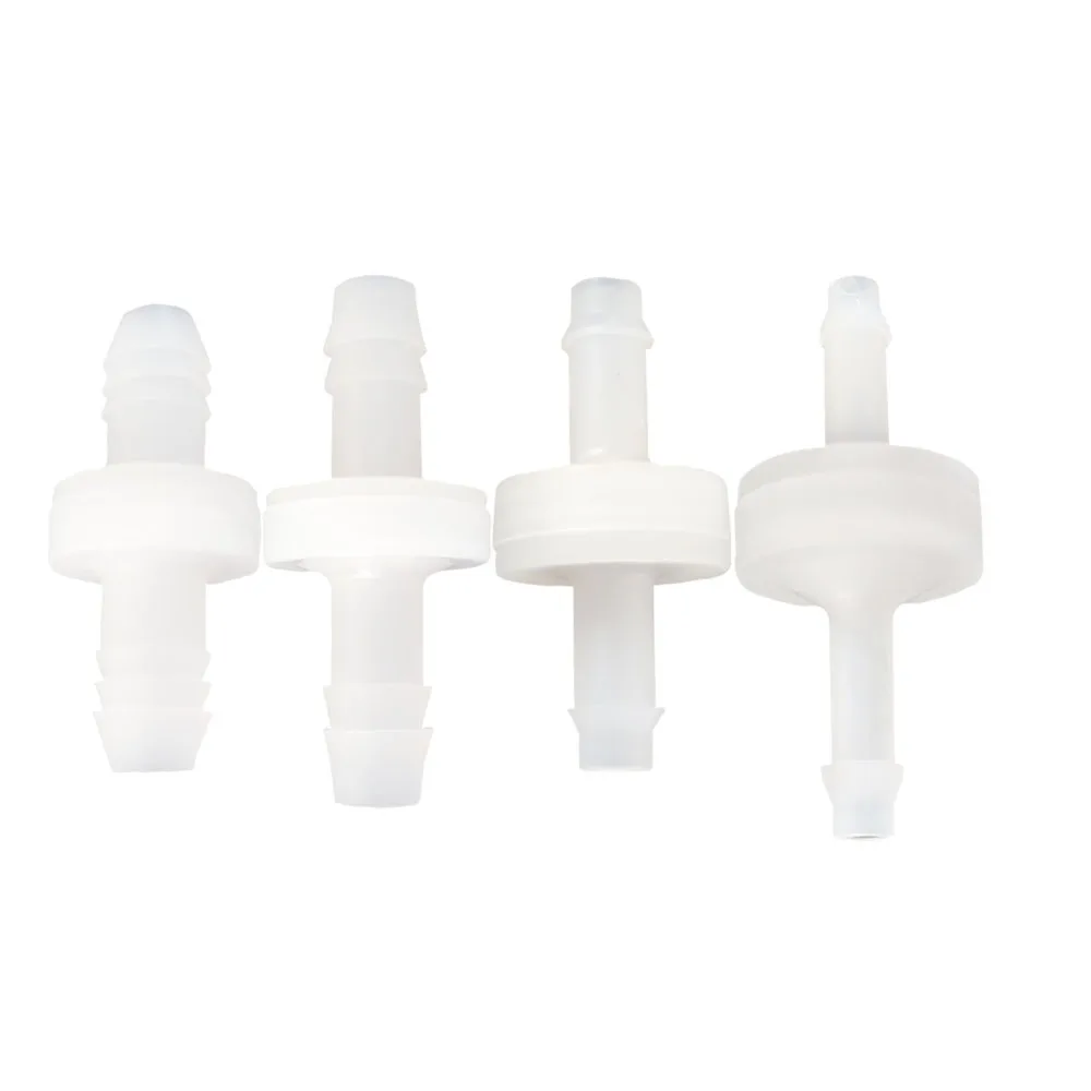 

3/16"-3/8" Plastic Check Valve foe Ozone Non return Valve PVDF material Ozone Proof Valve Connector Prevent back flow Liquid