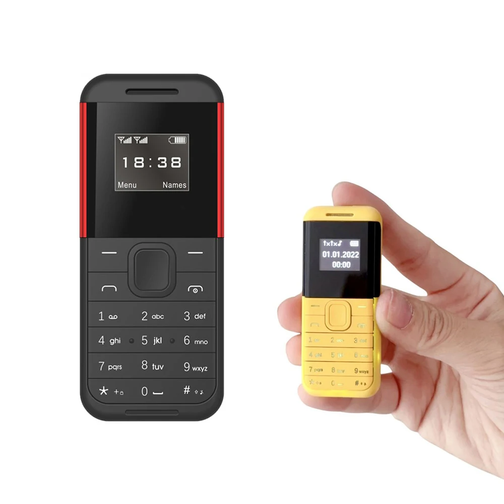 Мини-телефон BM222 Bluetooth-наушники 0 66 дюйма