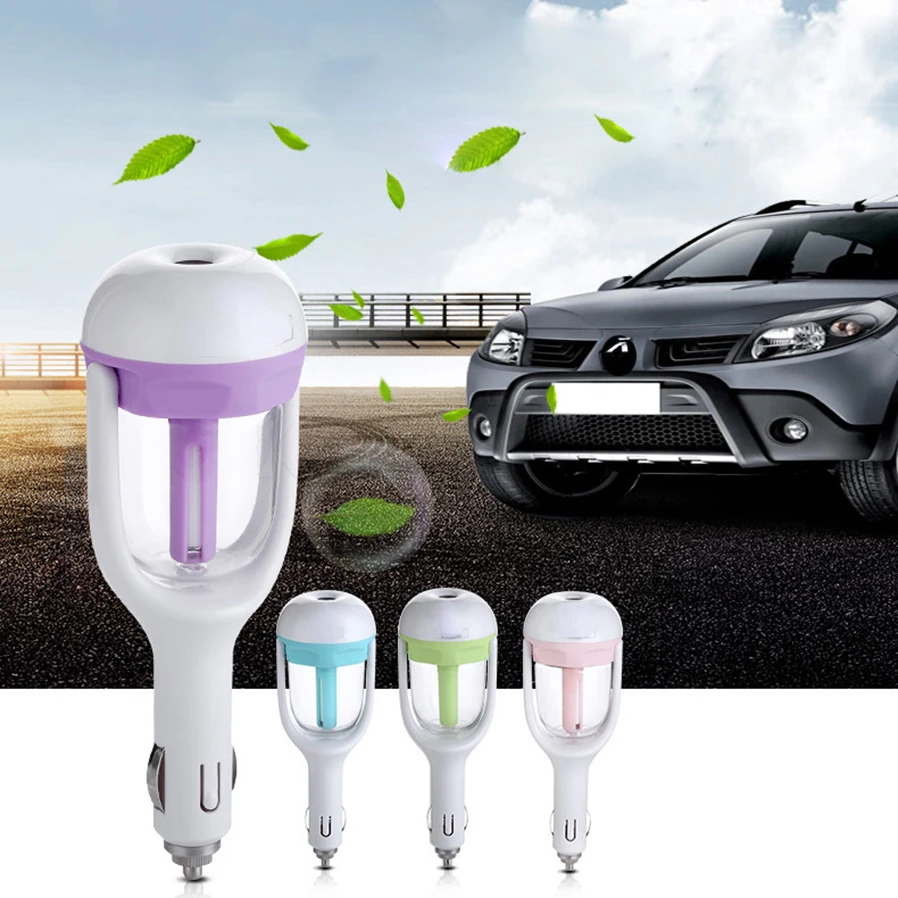 

Car Steam Air Humidifier Aroma Diffuser Mini Air Purifier Aromatherapy Essential Oil Diffuser Mist Maker Sprayer For Car