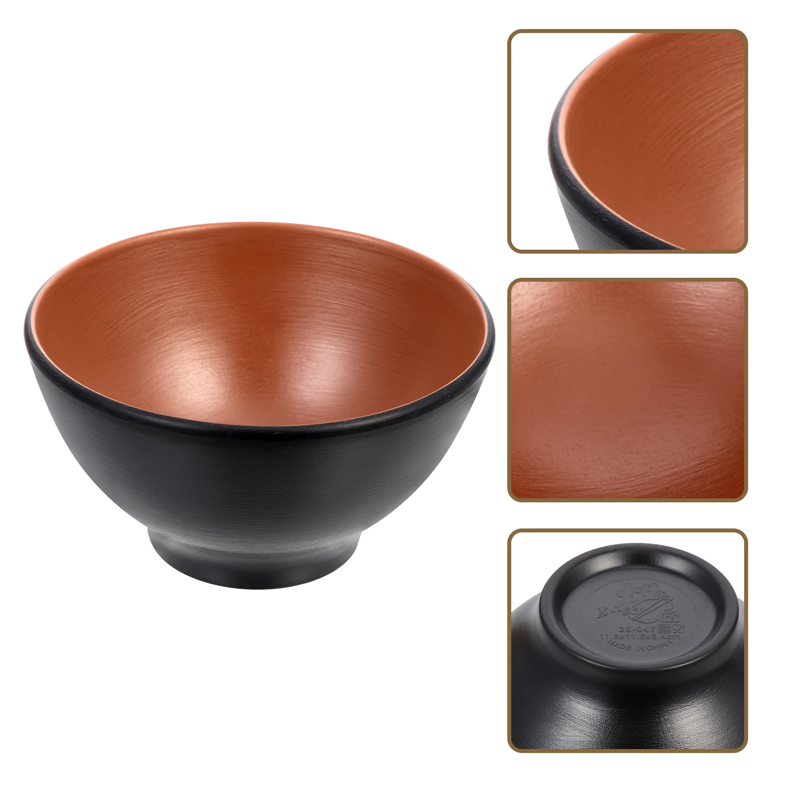 

Bowl Bowls Melamine Japanese Dish Salad Ceramic Noodle Souprice Ramen Fruit Sets Dinnerware Appetizer Cereal Pho Serving Pasta