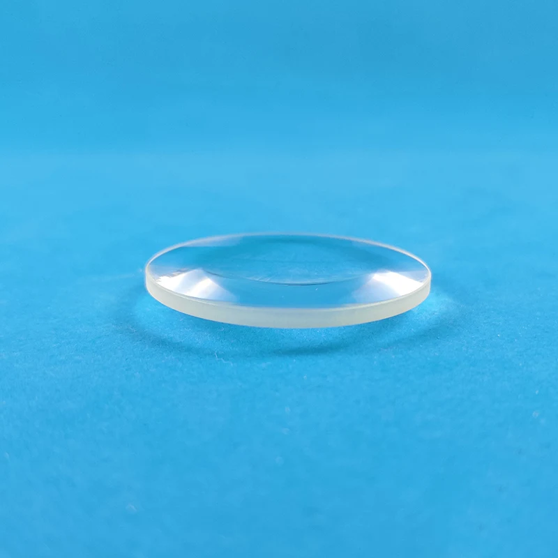 Оптическая стеклянная выпуклая линза диаметром 30 мм фокусное расстояние 50 мм K9 увеличение Студенческое оборудование для экспериментов по физике, пользующееся популярностью.