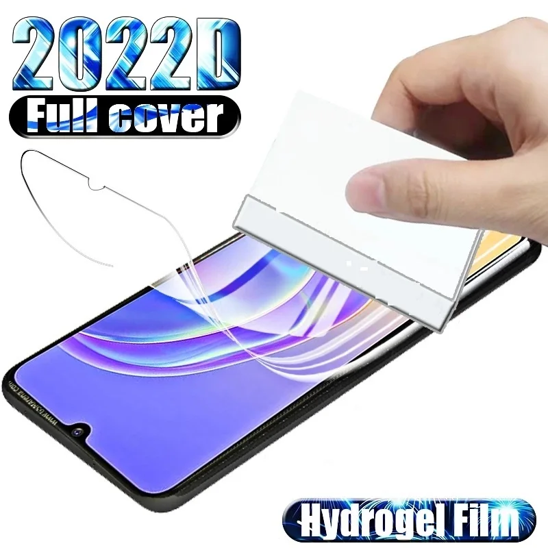 

10D Hydrogel Film For Vivo Y21S Screen Protector For Vivo Y31 Y21 Y20 Y20S Y20i Y53S Y33S Y12S Y11S Protection Film Cover