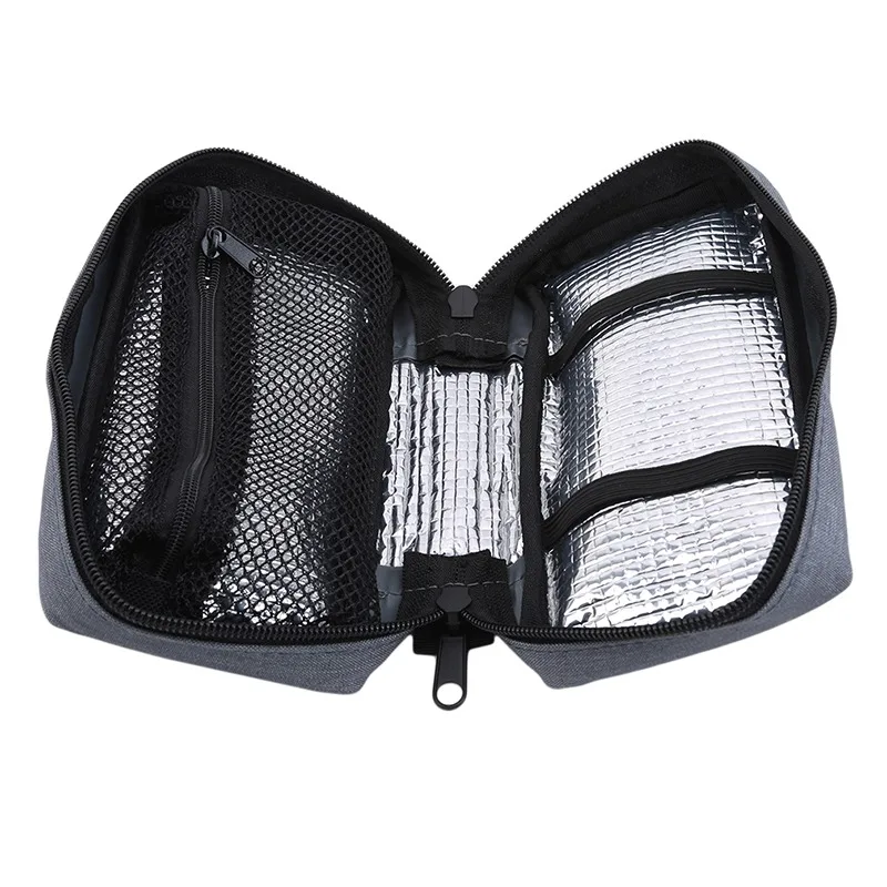 

Портативный холодильник для инсулина, охлаждающий контейнер для инсулина, термопакеты, морозильная камера для лекарств, без подставок для льда