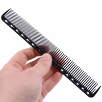 1 pc professional hair cricket comb heat resistant medium cutting carbon comb salon antistatic barber styling brush tool