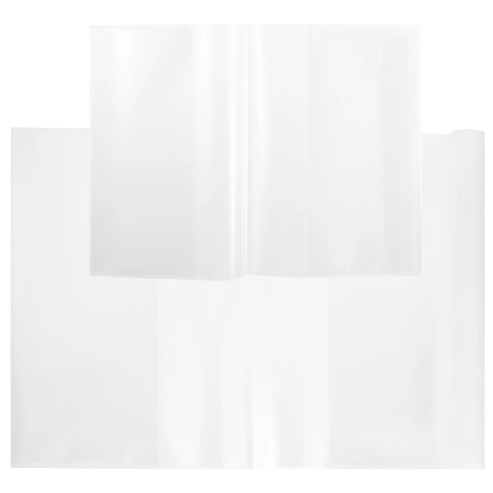 

20 Pcs A5 Account Book Cover Film Transparent Notebook Clear Protective Pp Anti-wear Scrapbook Protection Anti-scratch Pupils