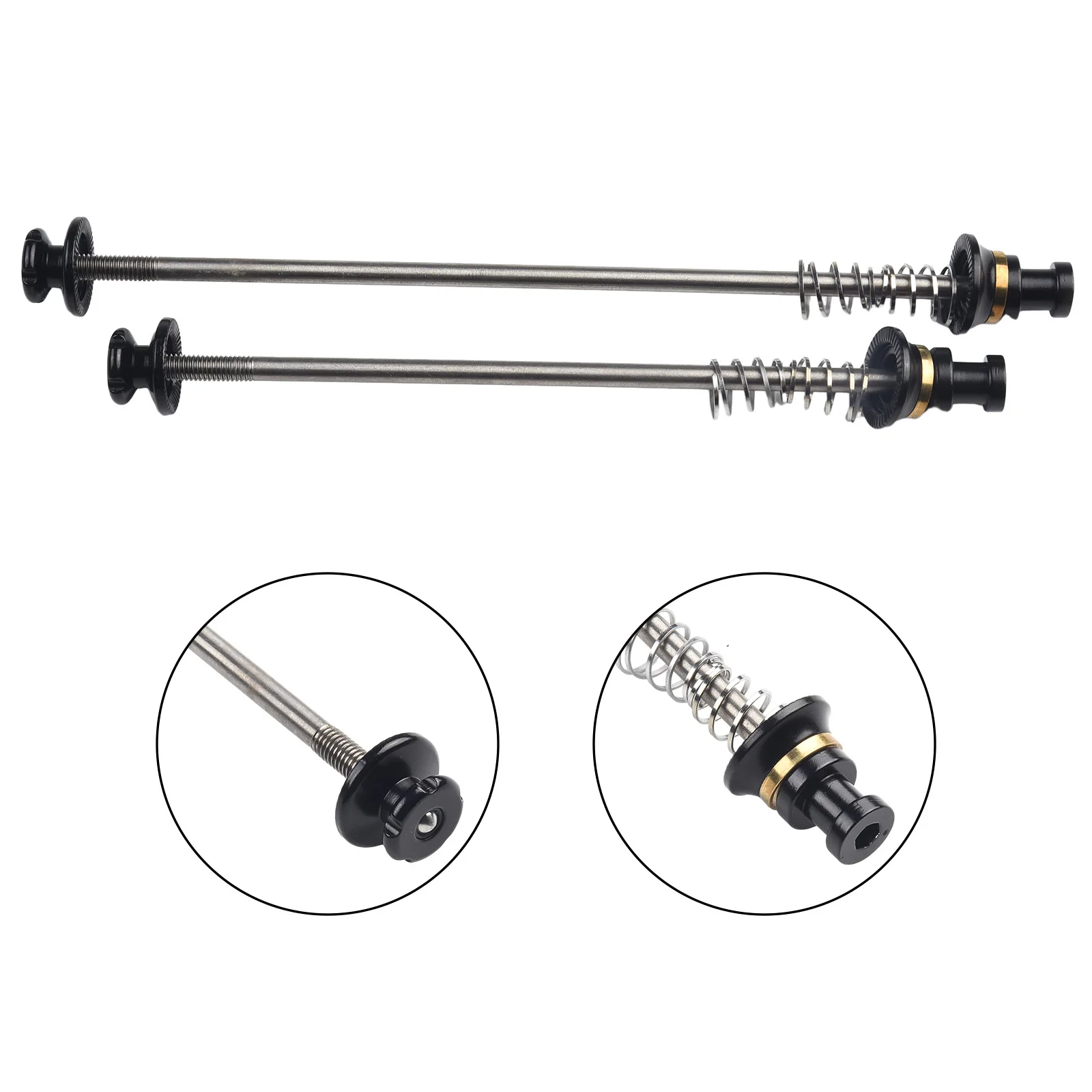 Шоссейный велосипед 100130 мм Титановый сплав QRQuick Release Skewer Велоспорт TC4 Оси из