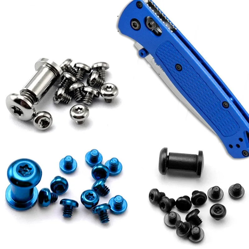 

1 Set Titanium Alloy Nail for Butterfly Knife 535 Screw Handle Screw EDC Benchmade Bugout 535 Screws