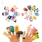 10 шт., плюшевые игрушки-куклы на палец