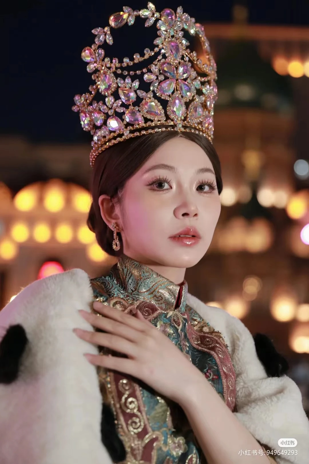 Большая корона для волос NiuShuya русской принцессы большая диадема Ab увеличенные