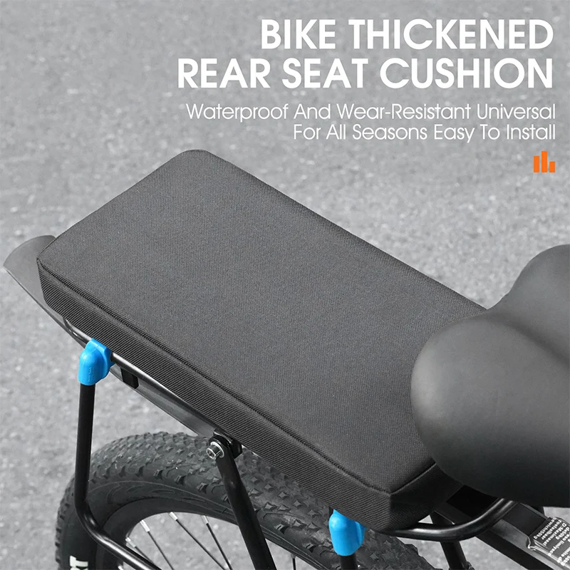 

Super Soft Bicycle Rear Saddle Cushion MTB Removable Washable Seat Polyester Cover Bicycle Cushion Manned Bicycle Accessories