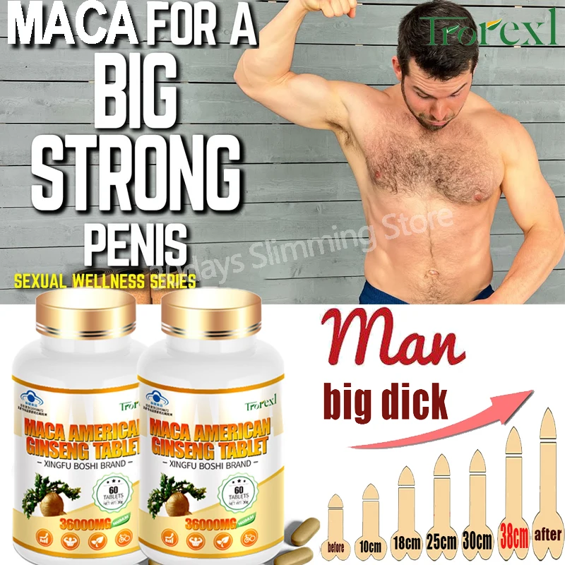 

Testerone Booster for Men Enhance Endurance Prolong Strong Erection Supplement Pills Improve Sexo Function Maca Ginseng Extract