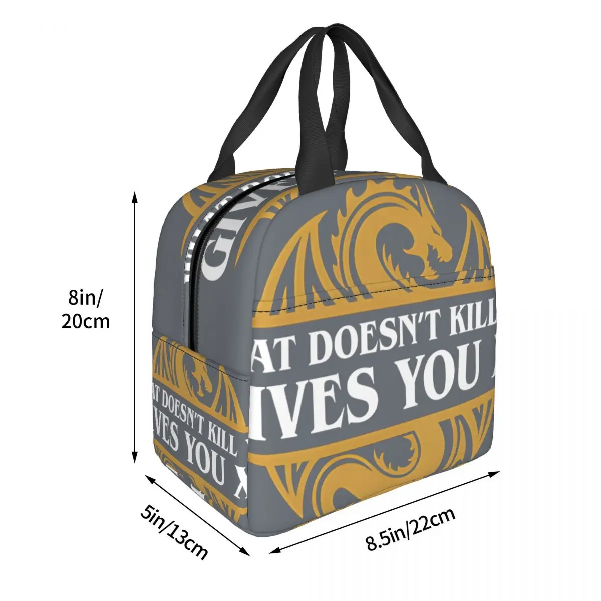 Изоляция из алюминиевой фольги женская сумка для завтрака D-подземелья A-And D-Dragon