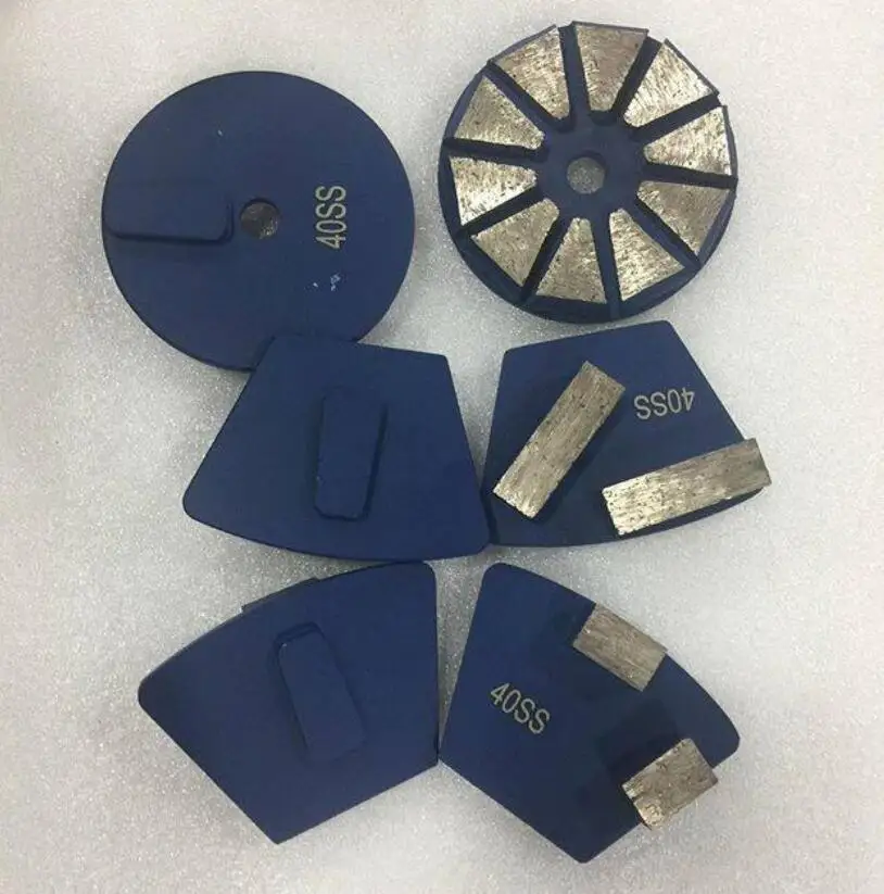 12 шт. 3 дюйма Redi Lock STI Terrco Klindex алмазный шлифовальный диск 10 трапециевидных