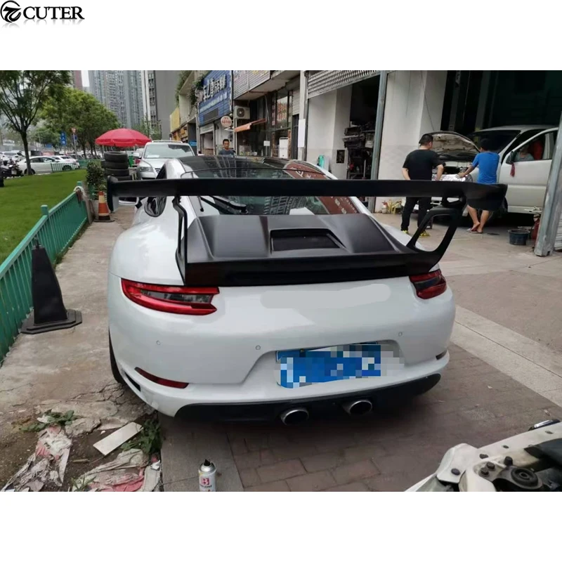 911 991.1 991.2 GT2 RS Стиль Carbon Fiber Frp Задний спойлер Крыло для Porsche Carrera 10-18