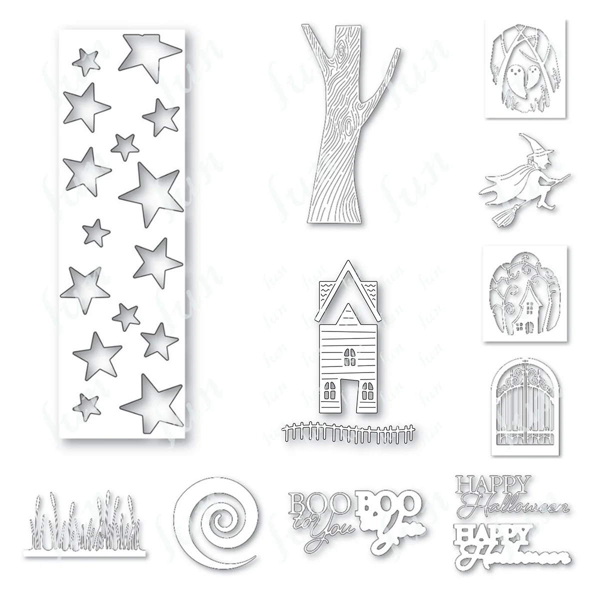 Горячая Распродажа металлические режущие штампы для Хэллоуина фотоальбом