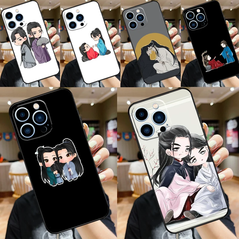 Чехол Chibi с надписью Word Of Honor для iPhone 12 14 Pro Max 13 Mini 11 XS X XR 6S 8 7 Plus SE 2020 - купить по