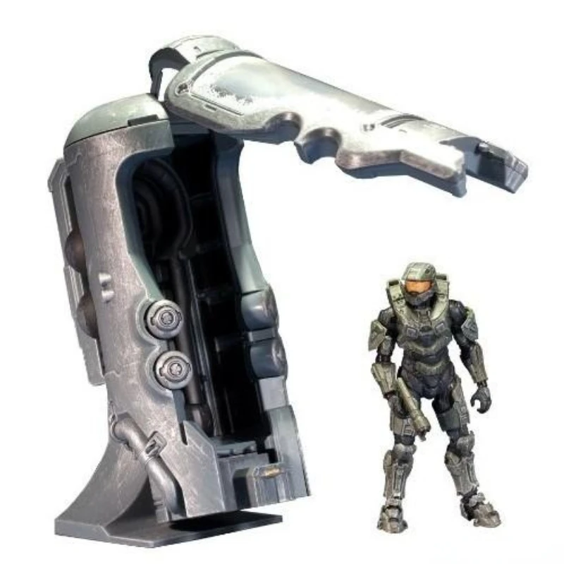 

Halo The Spartan Master Chief John117 S117 Freezer Compartment Toys Hobbies Anime Action Figure Model Dolls Toys Kids Gift