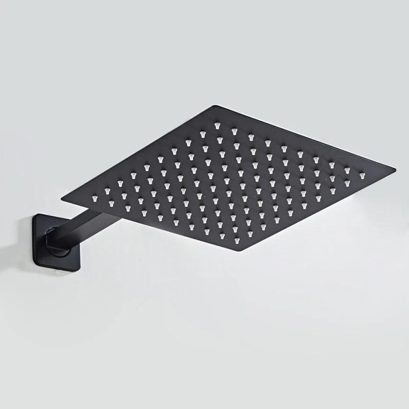 

BAKALA 12 дюймов душевая головка из нержавеющей стали с креплением на руку, ультра тонкая душевая головка для дождя s с душевой CP-1212A