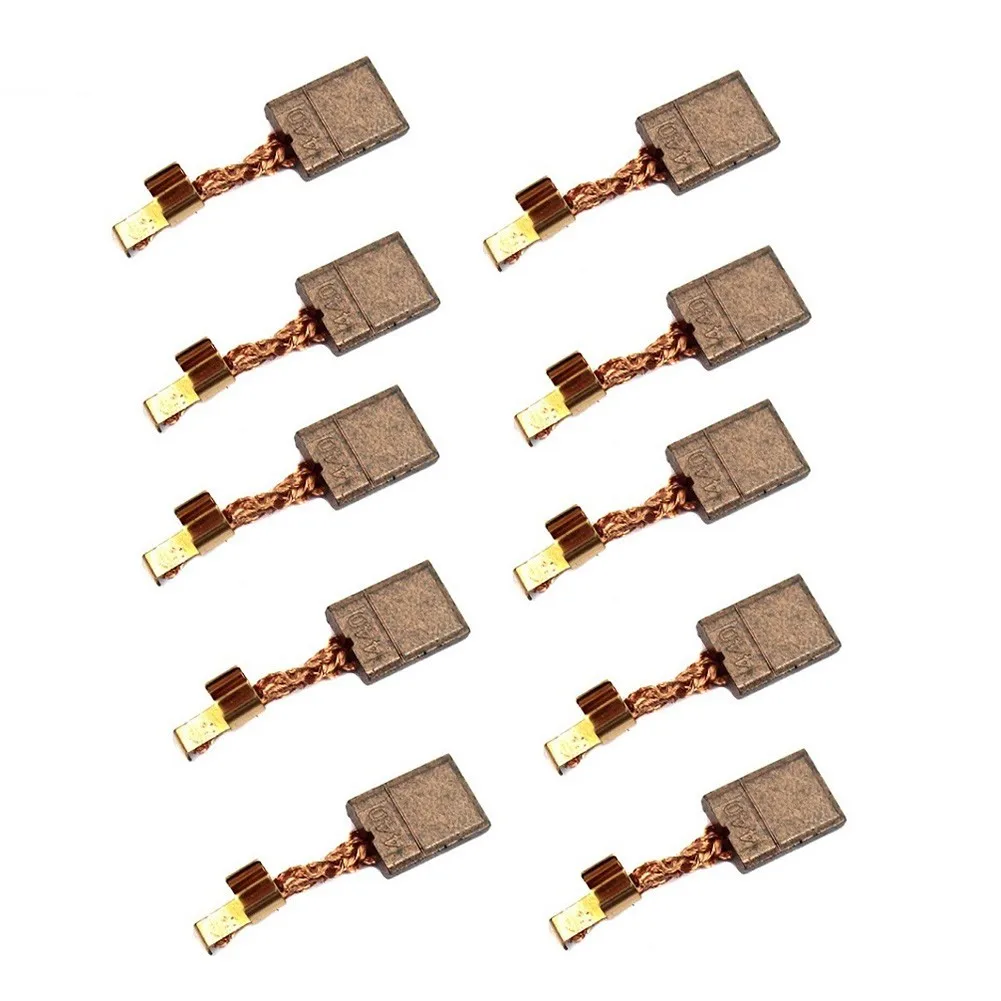 CB-436 карбоновая щетка CB-440 CB-448 CB440 карбоновый двигатель 10 упаковок 194159-4 194427-5 195021-6 BTS130RFE DHP446RFE драйвер.