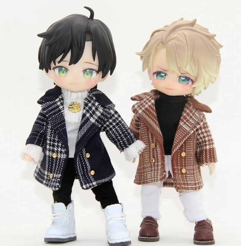 Аксессуары для кукол HOUZIWA BJD пальто 1/12 ГГц OB11 Одежда |