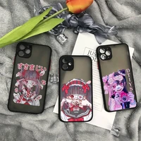 harajuku gothic anime girl art phone case matte transparent for iphone 11 12 13 7 8 plus mini x xs xr pro max cover