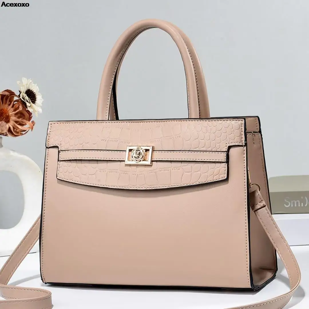 

2023 Fashion handbag large capacity middle-aged women's bag