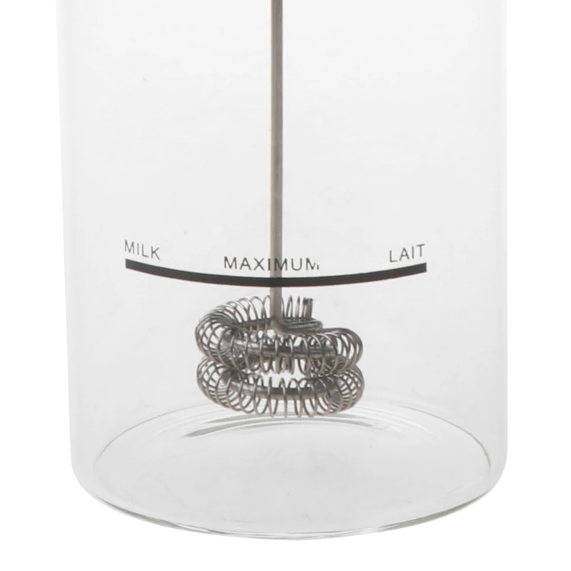 Портативный электрический ручной миксер с насадками-венчиками из нержавеющей