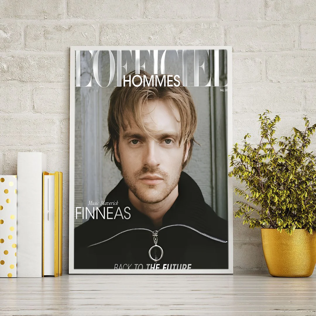 Настенные самоклеящиеся плакаты F-Finneas Singer