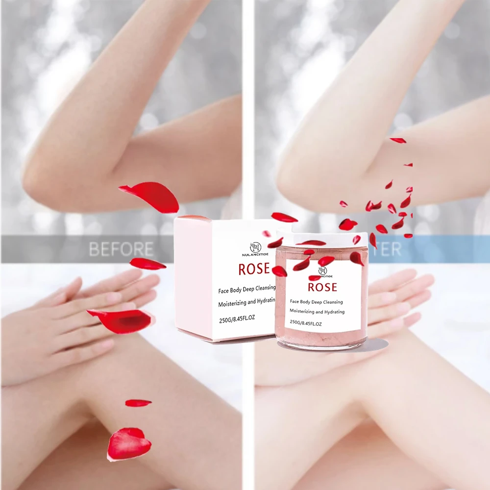 

Отбеливающая розовая скраб для молока, отбеливание, Глубокая очистка, контроль жирности, гладкий, увлажняющий, нежный и отшелушивающий