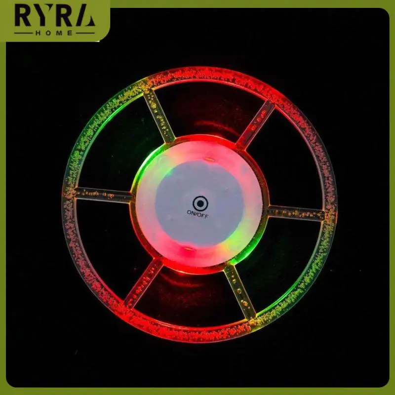 

Colorful Luminous Coaster Creative KTV Bar Acrylic Crystal Ultra Thin LED Light Coaster Gravity Induction Drinkware Coaster