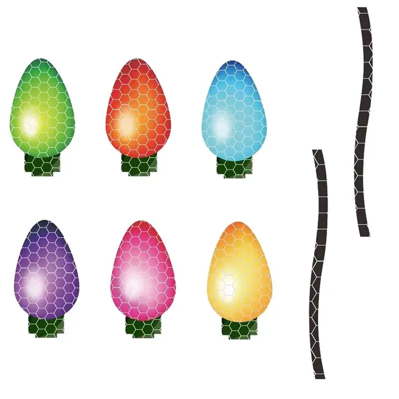 

Christmas Car Reflective Magnets Magnetic Christmas Lights For Car Refrigerator Garage Magnet Decals For Christmas Holiday Cars