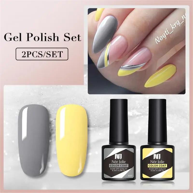 

27colors Black Glitter Color Gel Nail Polish Matte Gel Semi Permanent UV LED Red Nails Gel Need Matte Top Coat Nails Accessories