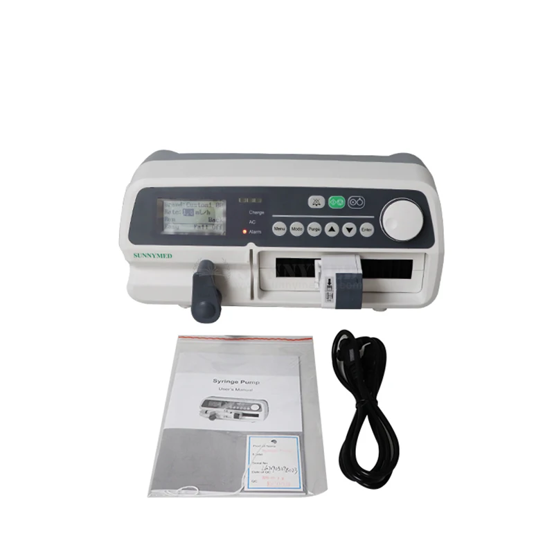 

SY-G079-2 Syringe Pump Infusion Cheap Electric Portable for Clinic/Hospital Price