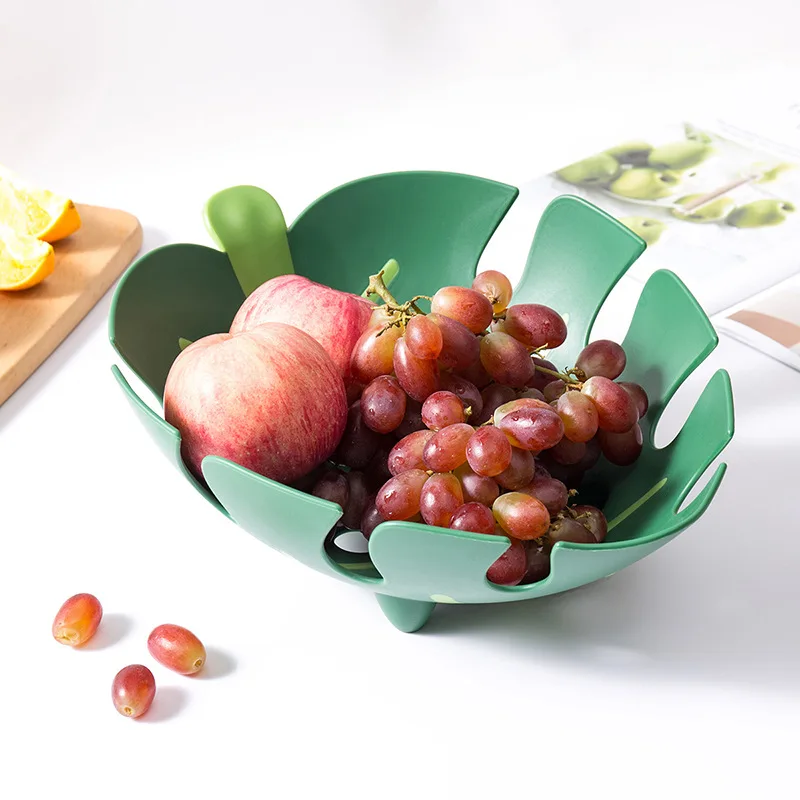 

Nordic style modern simple plastic fruit tray creative home living room tea table decorative candy plate fruit plate fruit bowl